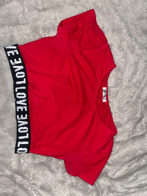 Crop top majica slika #2