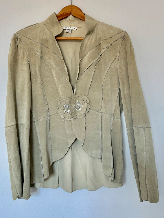 Nougat kožna jakna/bluza slika #3