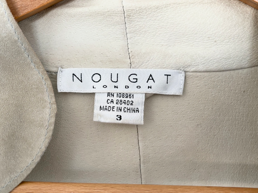 Nougat kožna jakna/bluza slika #5