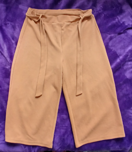 Jean Pascale oker siroke pantalone na vezivanje,XL