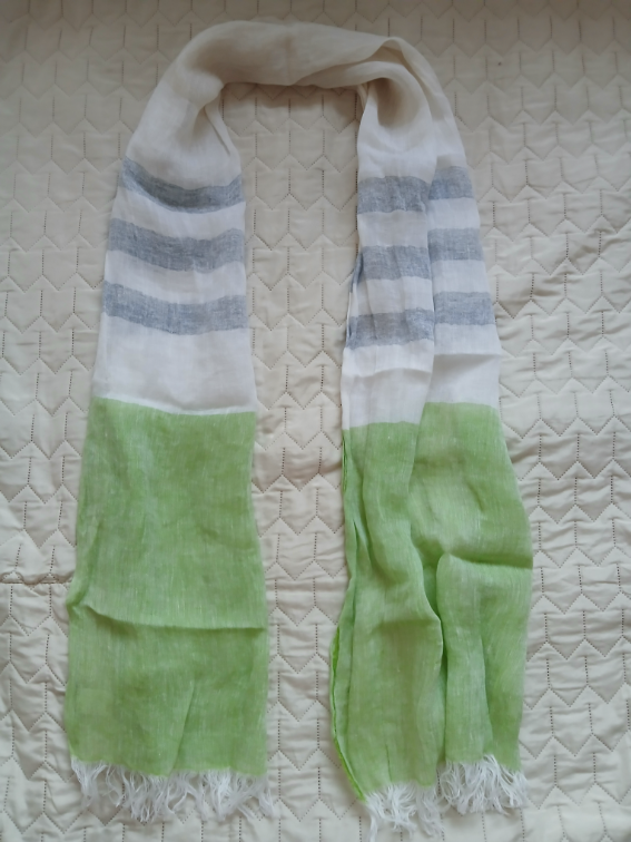 Naracamicie italijanska lanena marama - esarpa slika #2