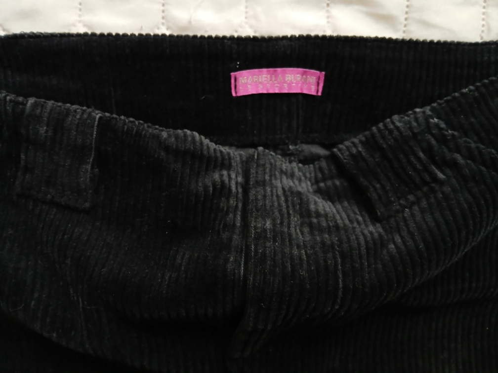 Mariella Burani italijanska crna mini suknja, 42 slika #2