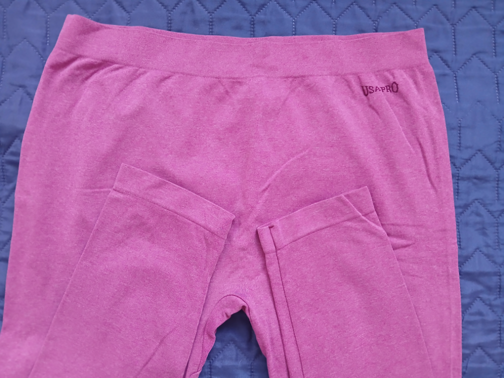 USA Pro roze-ljubicaste helanke za trening,uni vel slika #2