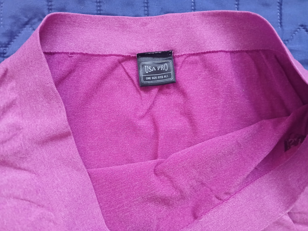 USA Pro roze-ljubicaste helanke za trening,uni vel slika #3