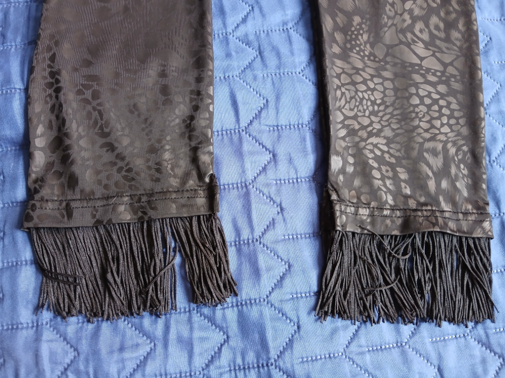 Nove Yamamay crne leopard helanke sa resama, L slika #2