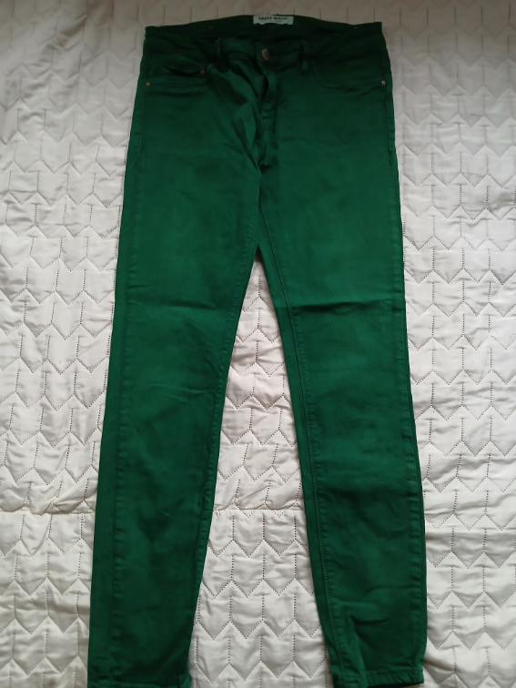 Tally Weijl zelene uske pantalone, 38-40 slika #1