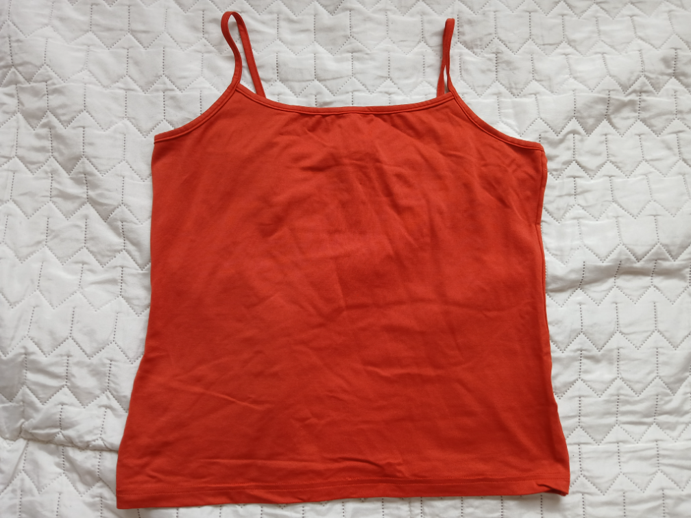 H&M majica na bretele cigla boje, L slika #1