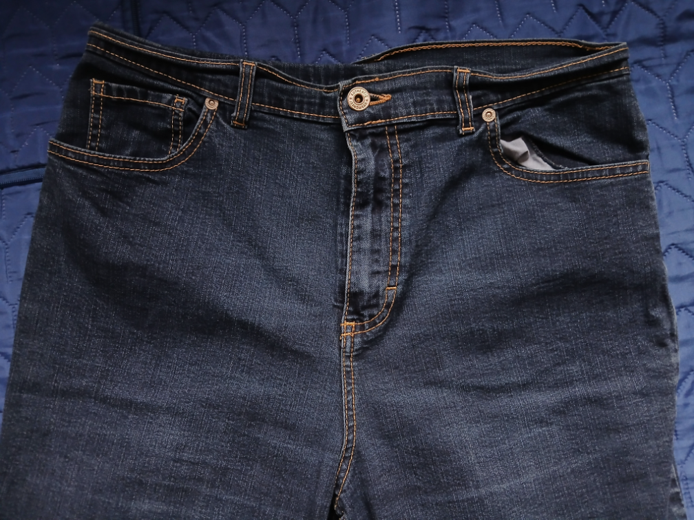 Marks&Spencer tamne teksas farmerke, 38-40 slika #2