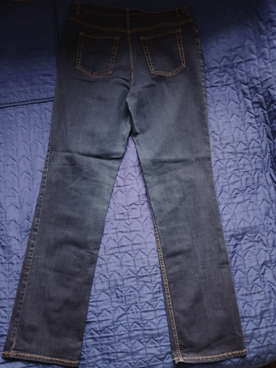 Marks&Spencer tamne teksas farmerke, 38-40 slika #4