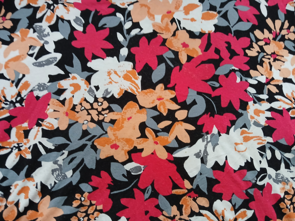 C&A Love Canda sarena cvetna viskozna bluza, XXL slika #4