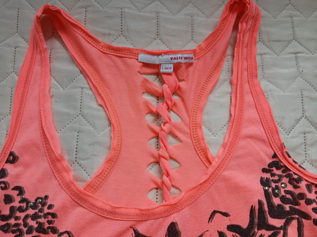 Tally Weijl neon majica sa zebrama, L slika #4