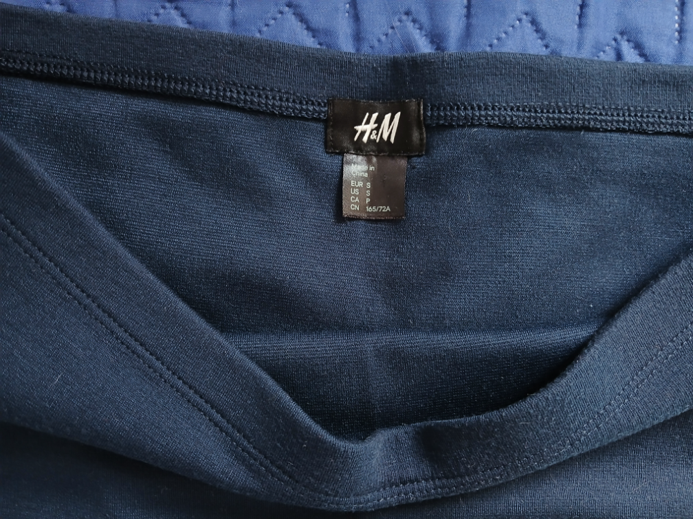 H&M teget mini suknja, S slika #2