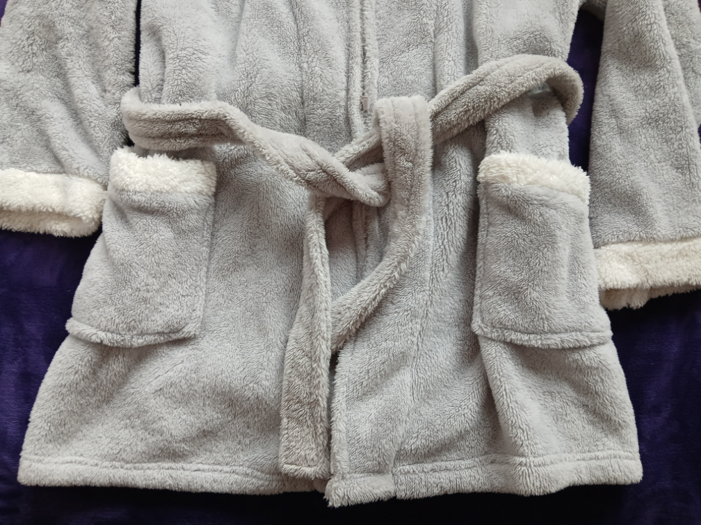 Oysho debeli mekani bade-mantil meda sa usima, XL slika #2