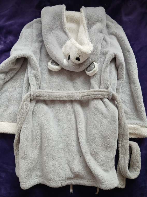 Oysho debeli mekani bade-mantil meda sa usima, XL slika #4