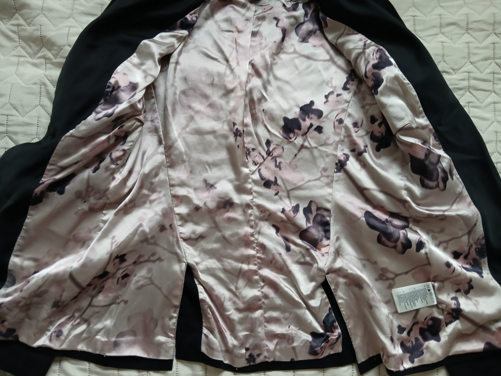 H&M crni strukirani sako, 34 slika #4