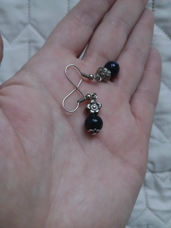 Nove teget svetlucave mindjusice sa cveticima slika #3