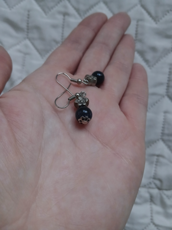 Nove teget svetlucave mindjusice sa cveticima slika #4