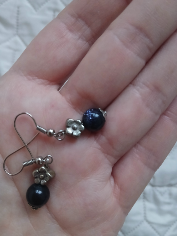 Nove teget svetlucave mindjusice sa cveticima slika #5