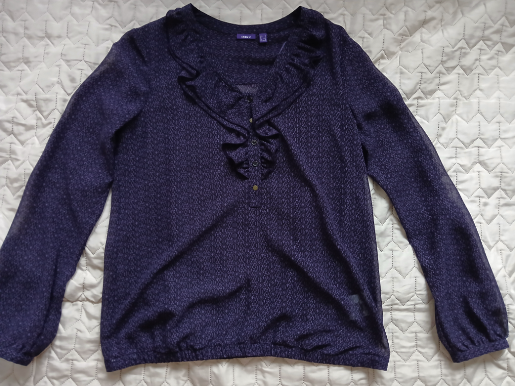 Mexx prelepa ljubicasta kosulja sa karnerima, 42 slika #1