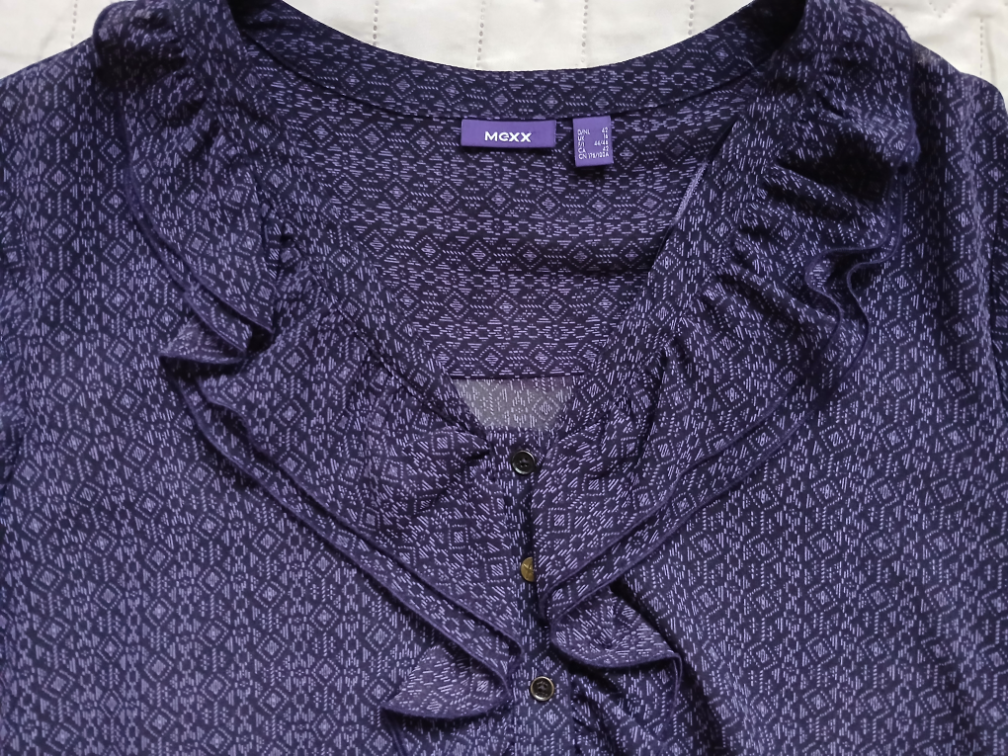 Mexx prelepa ljubicasta kosulja sa karnerima, 42 slika #3