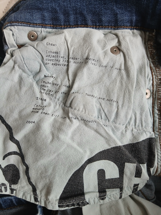 Cheap Monday y2k teksas farmerke 31-32 slika #4