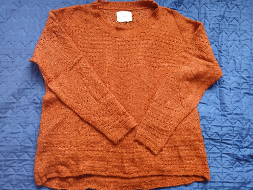 Nov Springfield bakarni-narandzasti dzemper, XL slika #1