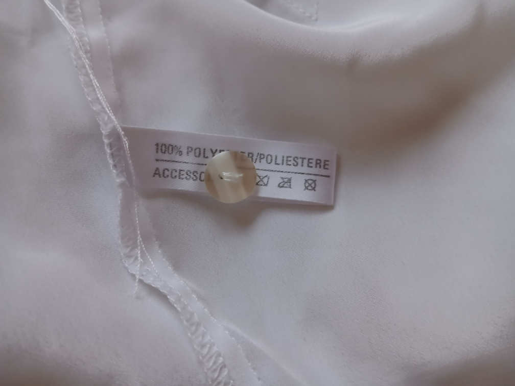 Bela kosulja sa zvezdicama i naramenicama, M-L slika #5