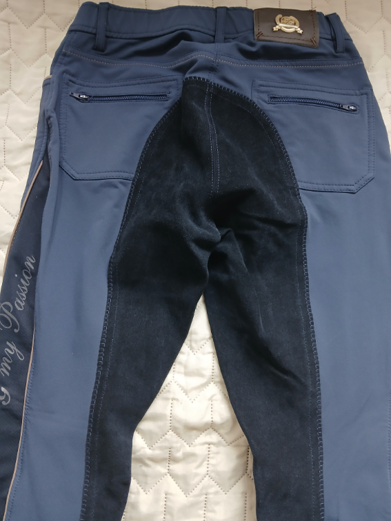 Lauria Garrelli plave pantalone za jahanje, 34 slika #5