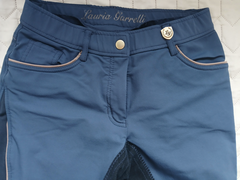 Lauria Garrelli plave pantalone za jahanje, 34 slika #2