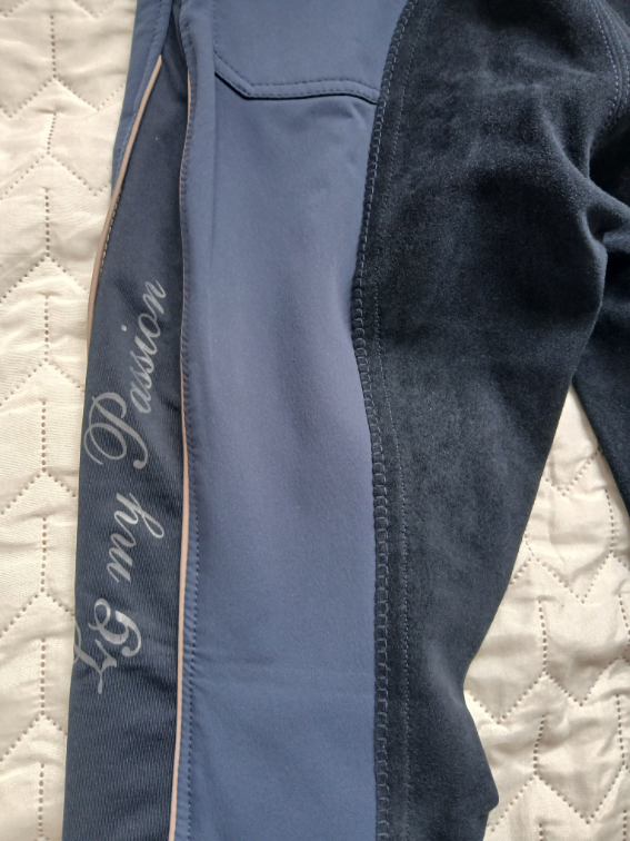 Lauria Garrelli plave pantalone za jahanje, 34 slika #4