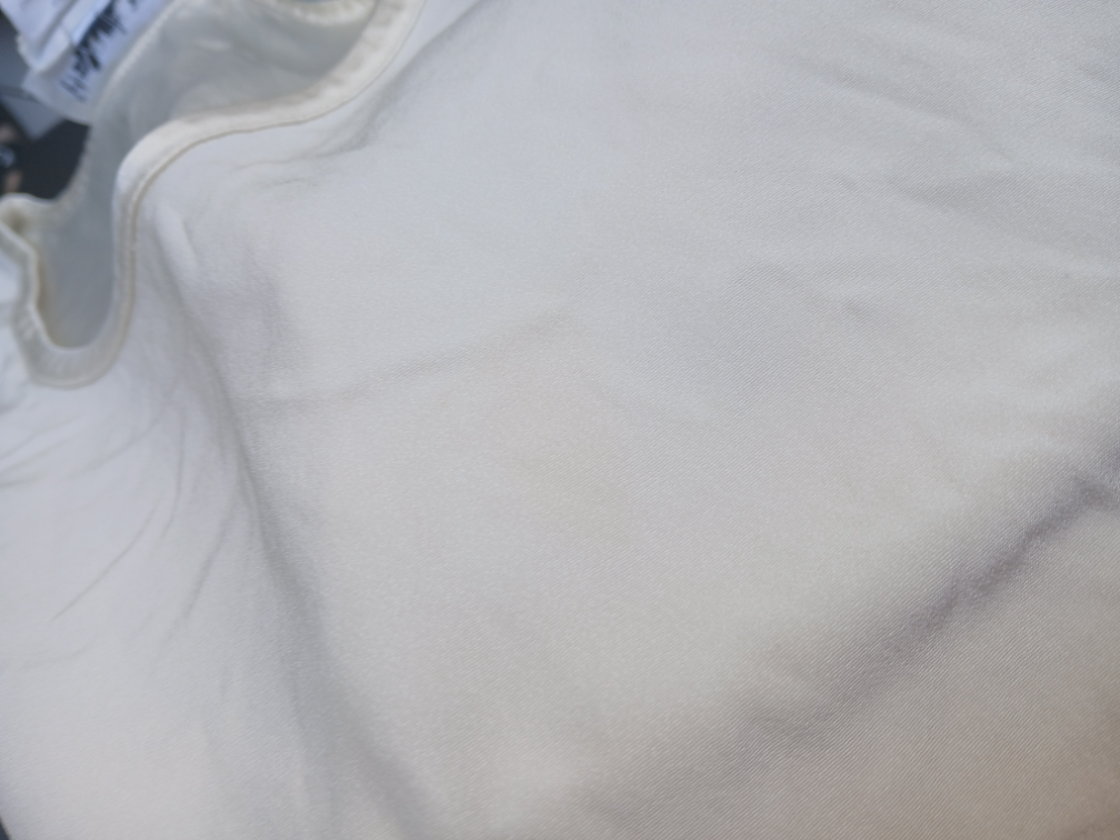 Yves Saint Laurent svilena krem bluza, L-XL slika #5