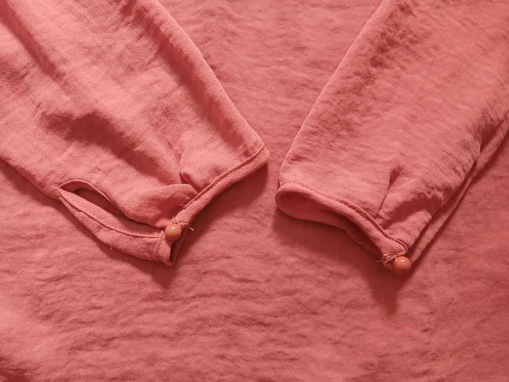 Amisu koralna/roze kosulja - bluza bez ramena, M-L slika #3