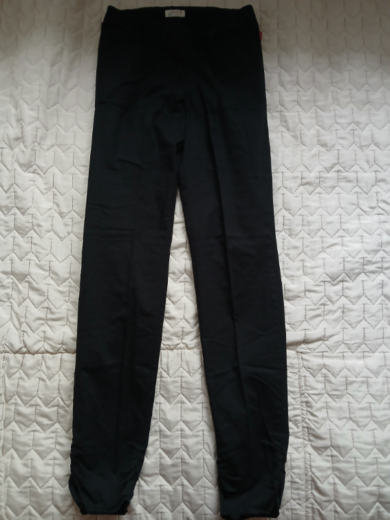 Jackpot crne uske pamucne pantalone - helanke, M/L slika #1