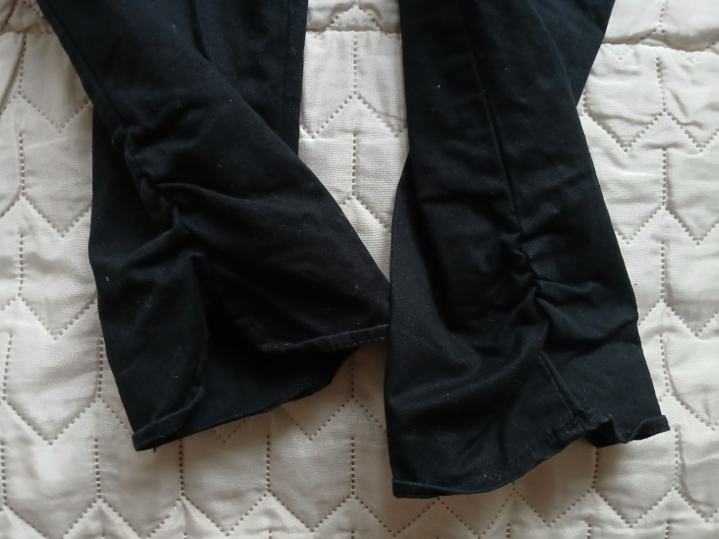Jackpot crne uske pamucne pantalone - helanke, M/L slika #3