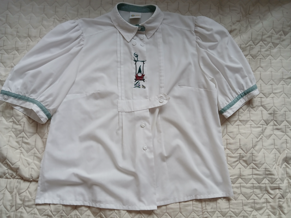 Prelepa Dirndl bela kosulja sa patuljkom, 46 slika #1