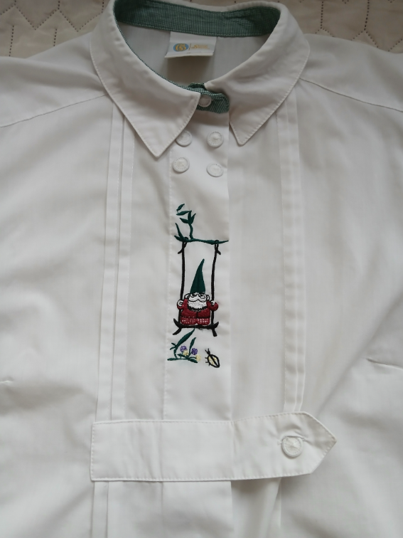 Prelepa Dirndl bela kosulja sa patuljkom, 46 slika #2