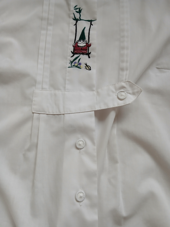 Prelepa Dirndl bela kosulja sa patuljkom, 46 slika #3