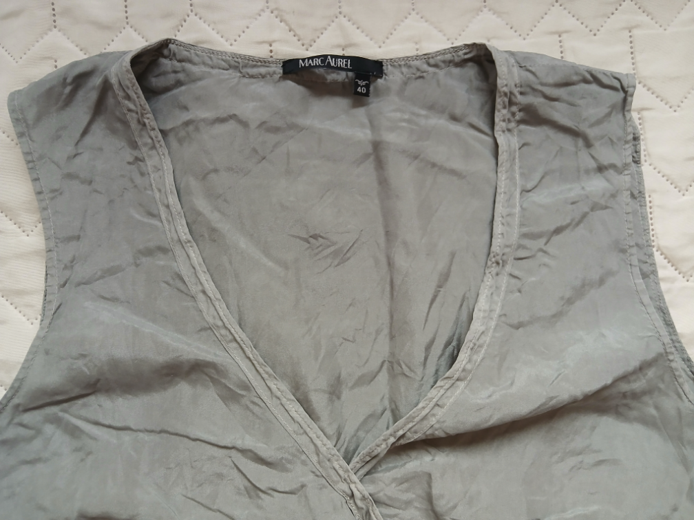 Marc Aurel trobojna lanena kosulja bez rukava, 40 slika #2