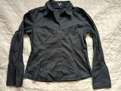 Street one crna kosulja dugih rukava, 38