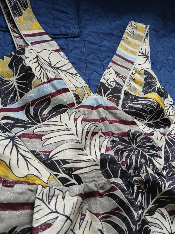 Nova H&M sarena cvetna svecana haljina, 36 slika #2