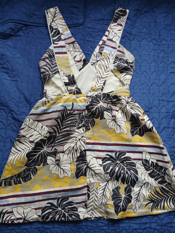 Nova H&M sarena cvetna svecana haljina, 36 slika #5