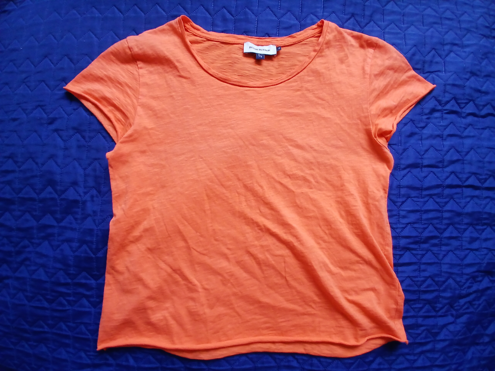 Denim Hunter narandzasta pamucna majica, M-L slika #1