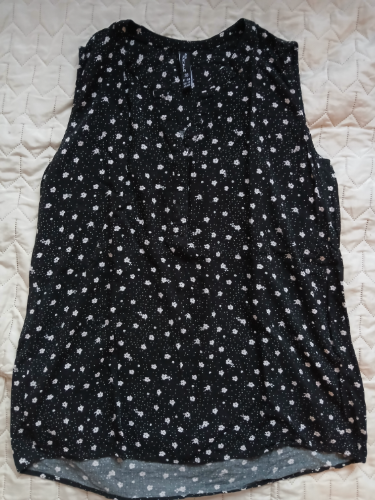 Jean Pascale cvetna viskozna kosulja bez rukava,38