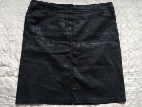 Gerry Weber crna dezenirana mini-midi suknja, 46