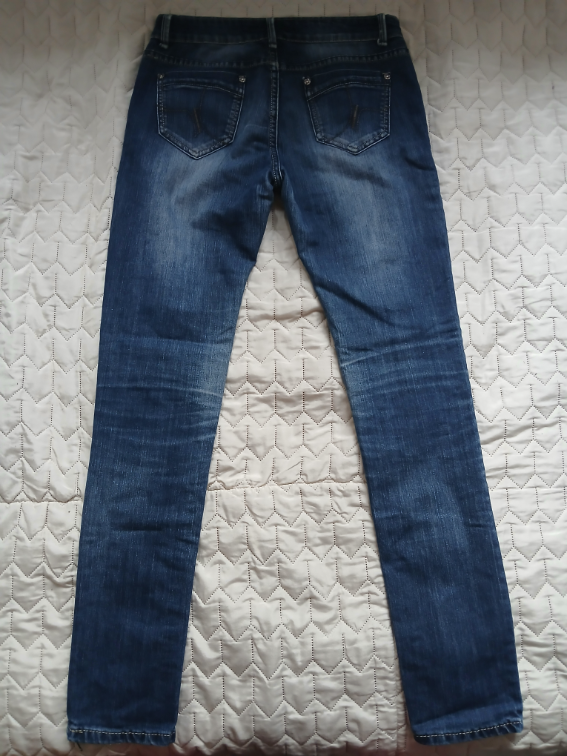 Teksas farmerke sa prelepim detaljima, L slika #4