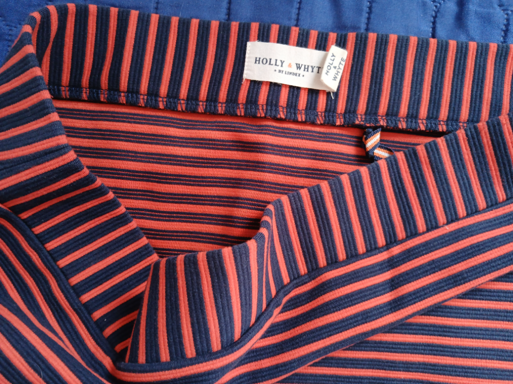 Lindex Holly&Whyte zanimljiva prugasta suknja, M-L slika #3