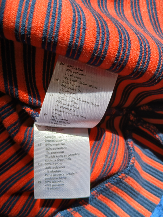 Lindex Holly&Whyte zanimljiva prugasta suknja, M-L slika #5