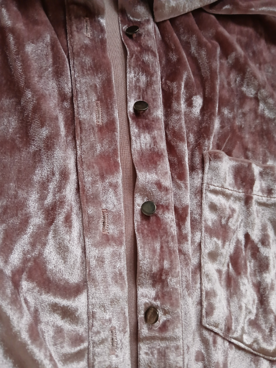 Alfred and sisters roze plisana kosulja, M-L slika #2