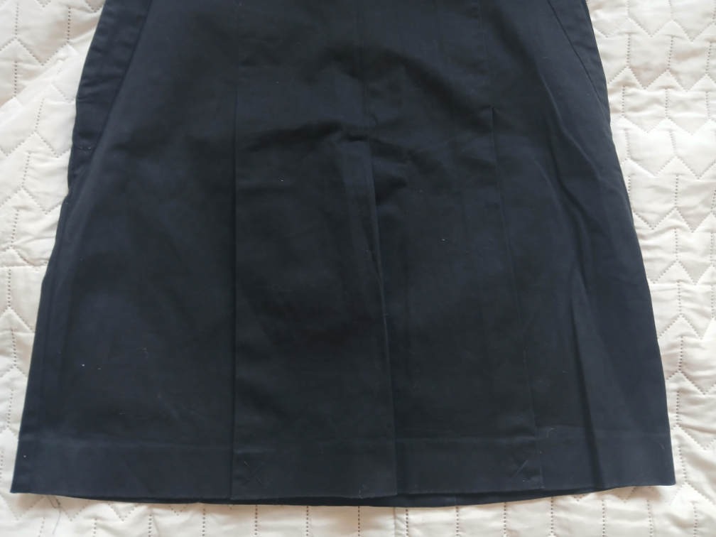 Zara basic crna poslovna mini suknja, M slika #3