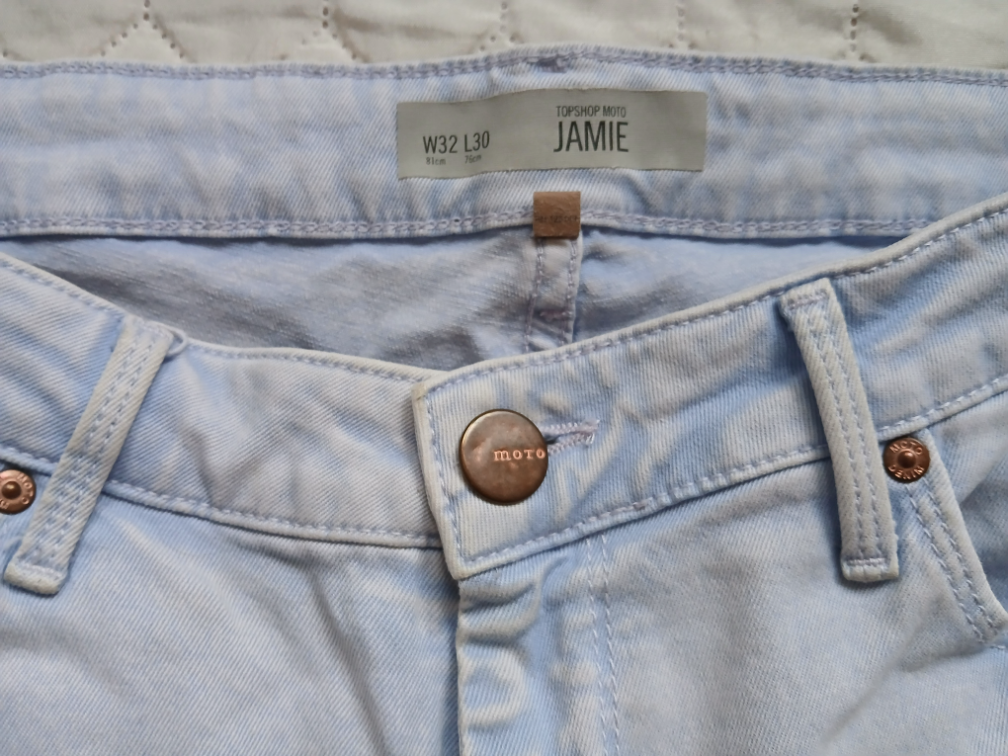 Topshop Moto Jamie uske rastegljive farmerke,32-30 slika #2
